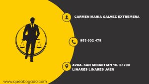 abogado Carmen Maria Galvez Extremera (Linares)