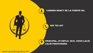 abogado Carmen Nancy De La Fuente Gil (Lalín)