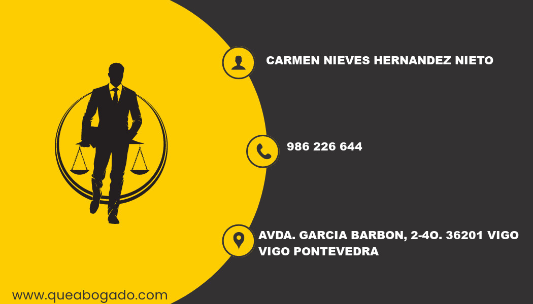 abogado Carmen Nieves Hernandez Nieto (Vigo)