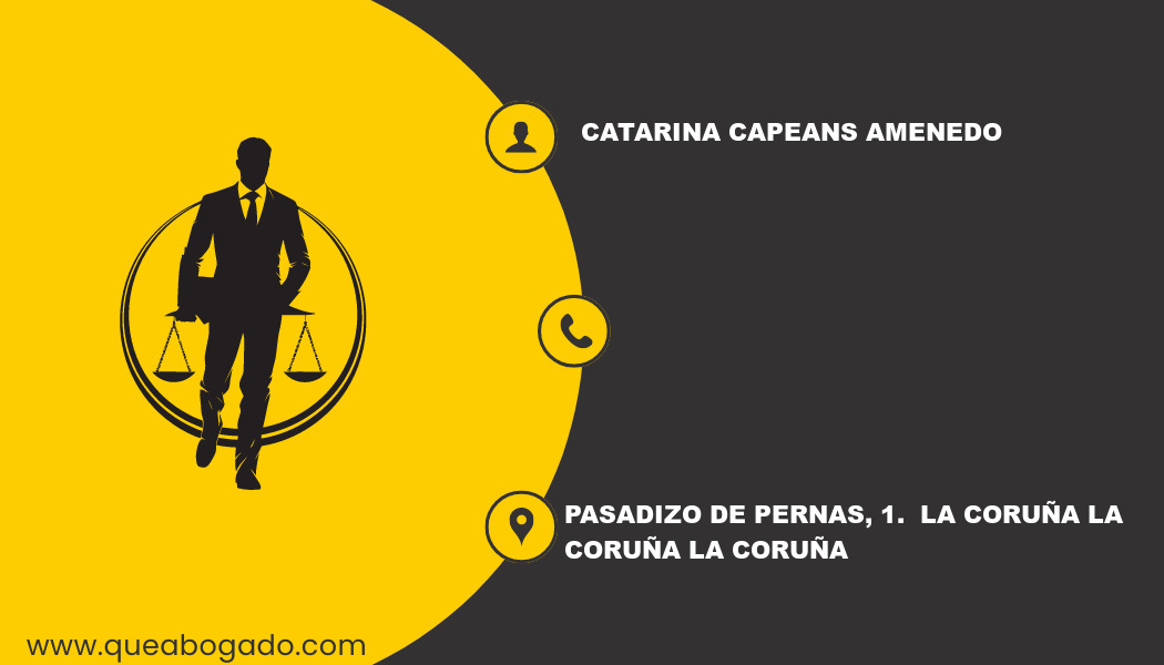 abogado Catarina Capeans Amenedo (La Coruña)