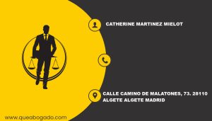 abogado Catherine Martinez Mielot (Algete)