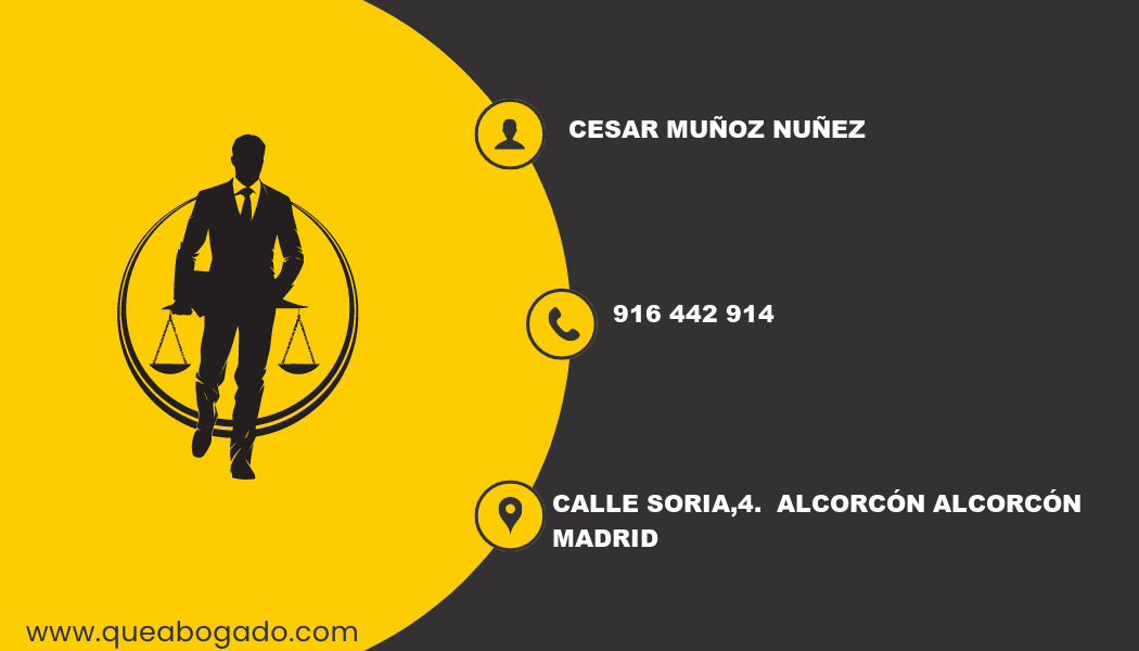 abogado Cesar Muñoz Nuñez (Alcorcón)