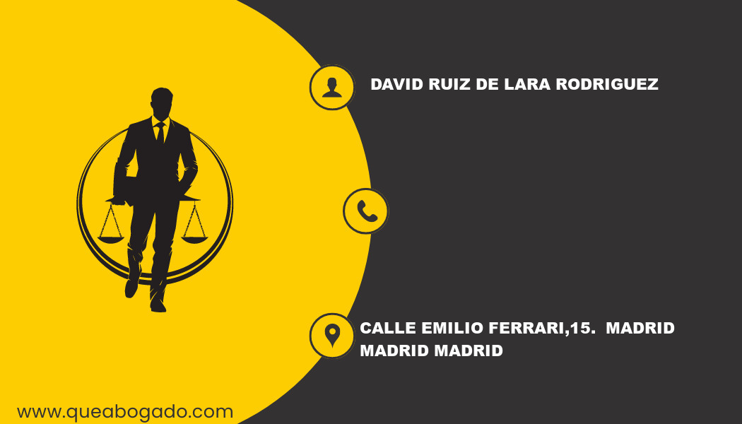 abogado David Ruiz De Lara Rodriguez (Madrid)