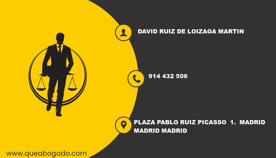 abogado David Ruiz De Loizaga Martin (Madrid)