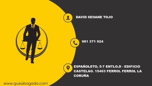 abogado David Seoane Tojo (Ferrol)