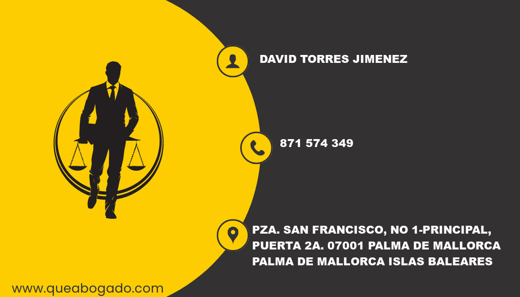 abogado David Torres Jimenez (Palma de Mallorca)