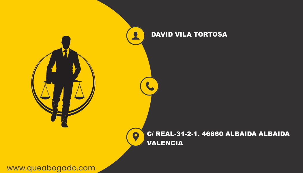 abogado David Vila Tortosa (Albaida)