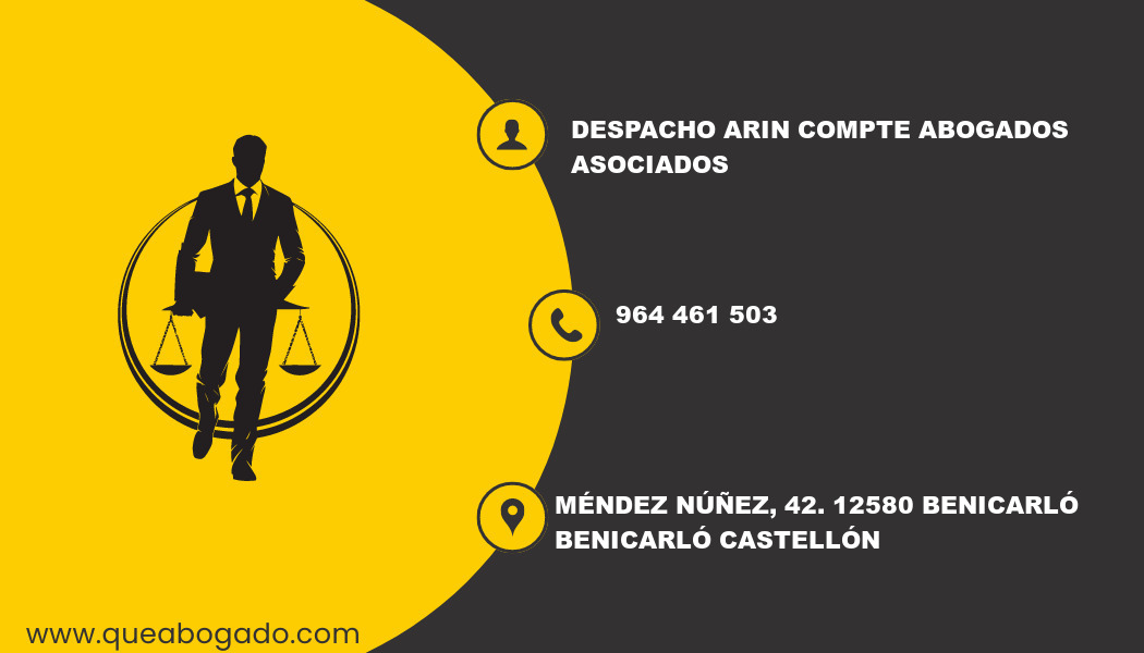 abogado Despacho Arin Compte Abogados Asociados (Benicarló)