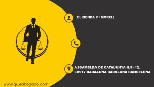 abogado Elisenda Pi Morell (Badalona)