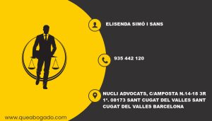 abogado Elisenda Simó I Sans (Sant Cugat del Valles)