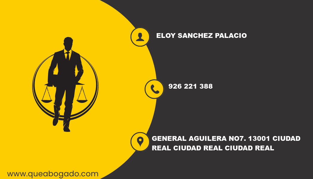 abogado Eloy Sanchez Palacio (Ciudad Real)