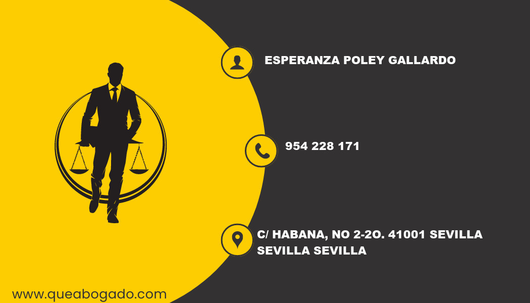 abogado Esperanza Poley Gallardo (Sevilla)