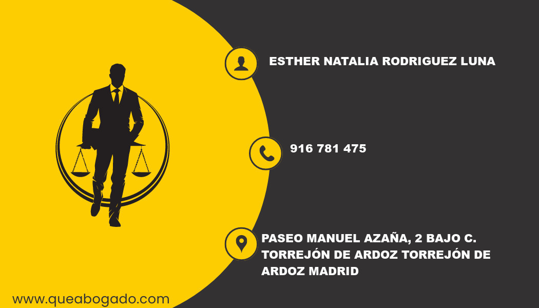 abogado Esther Natalia Rodriguez Luna (Torrejón de Ardoz)