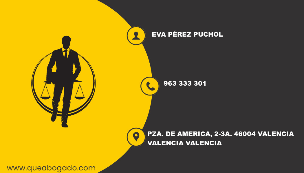 abogado Eva Pérez Puchol (Valencia)