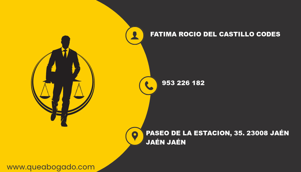 abogado Fatima Rocio Del Castillo Codes (Jaén)