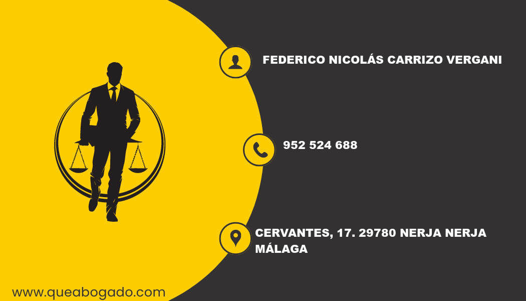 abogado Federico Nicolás Carrizo Vergani (Nerja)