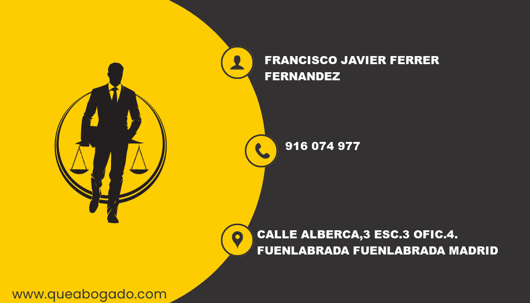 abogado Francisco Javier Ferrer Fernandez (Fuenlabrada)