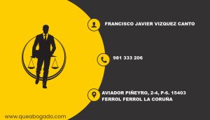 abogado Francisco Javier Vizquez Canto (Ferrol)