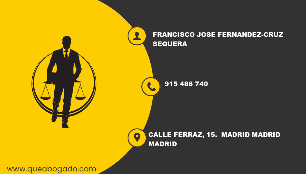 abogado Francisco Jose Fernandez-Cruz Sequera (Madrid)