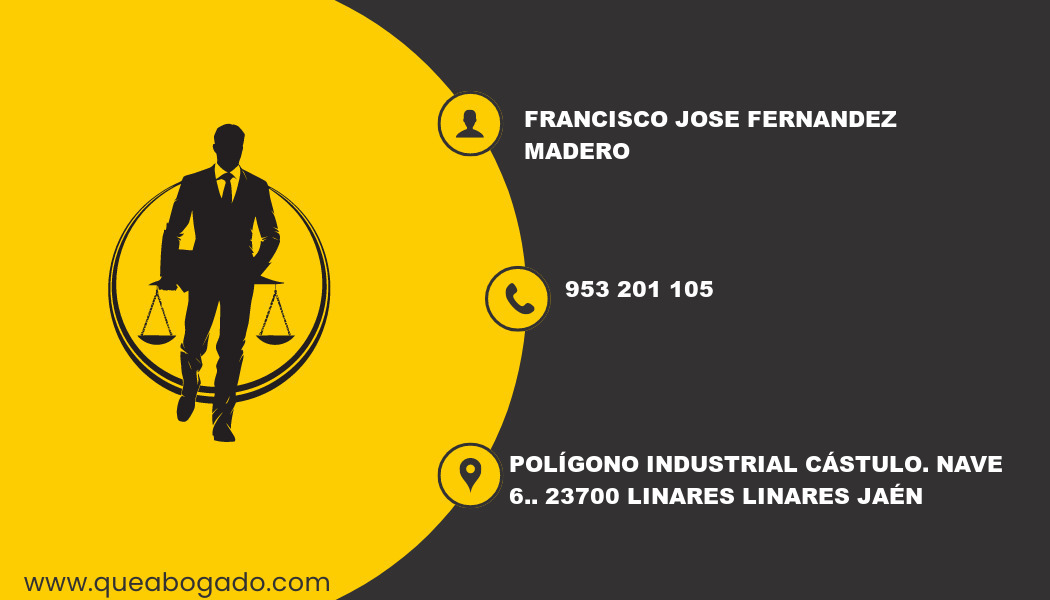 abogado Francisco Jose Fernandez Madero (Linares)