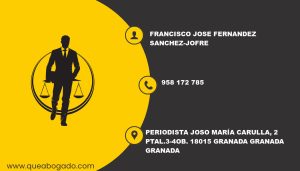 abogado Francisco Jose Fernandez Sanchez-Jofre (Granada)