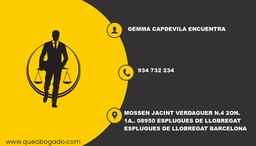 abogado Gemma Capdevila Encuentra (Esplugues de Llobregat)