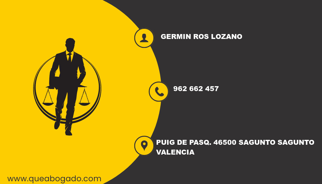 abogado Germin Ros Lozano (Sagunto)