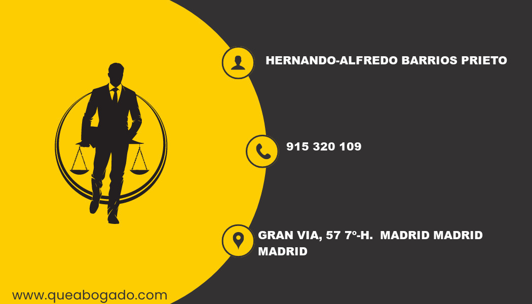 abogado Hernando-Alfredo Barrios Prieto (Madrid)