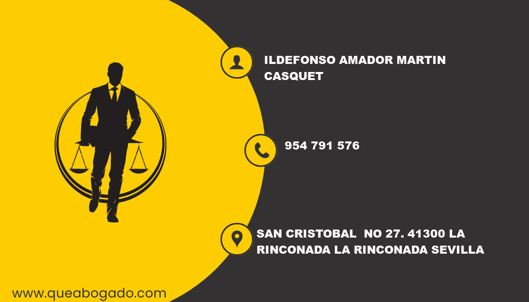 abogado Ildefonso Amador Martin Casquet (La Rinconada)