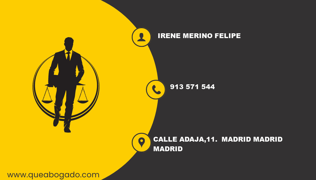 abogado Irene Merino Felipe (Madrid)