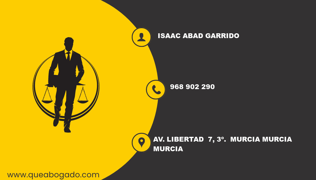 abogado Isaac Abad Garrido (Murcia)