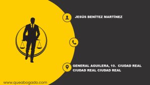 abogado Jesús Benítez Martínez (Ciudad Real)