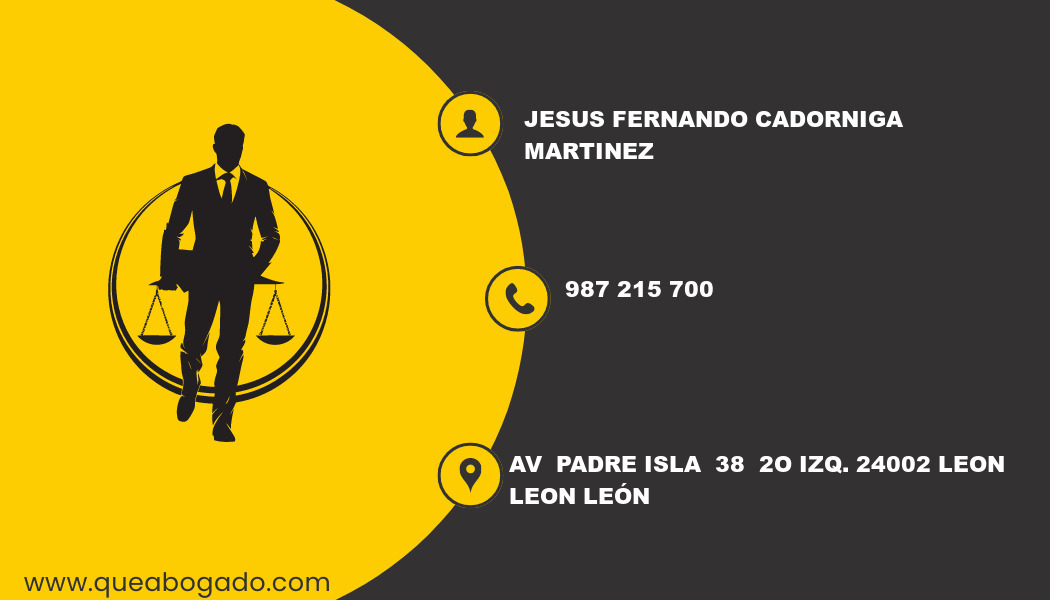 abogado Jesus Fernando Cadorniga Martinez (Leon)