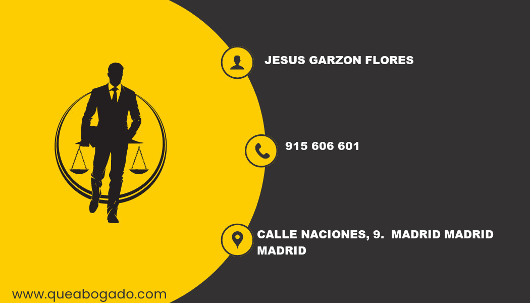 abogado Jesus Garzon Flores (Madrid)