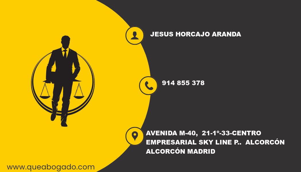 abogado Jesus Horcajo Aranda (Alcorcón)