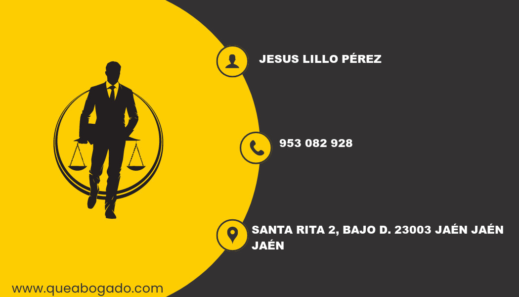 abogado Jesus Lillo Pérez (Jaén)