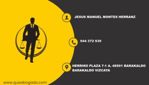 abogado Jesus Manuel Montes Herranz (Barakaldo)