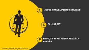 abogado Jesus Manuel Portos Mouriño (Arzúa)