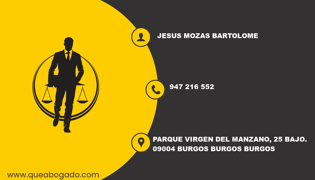 abogado Jesus Mozas Bartolome (Burgos)