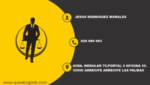 abogado Jesus Rodriguez Morales (Arrecife)