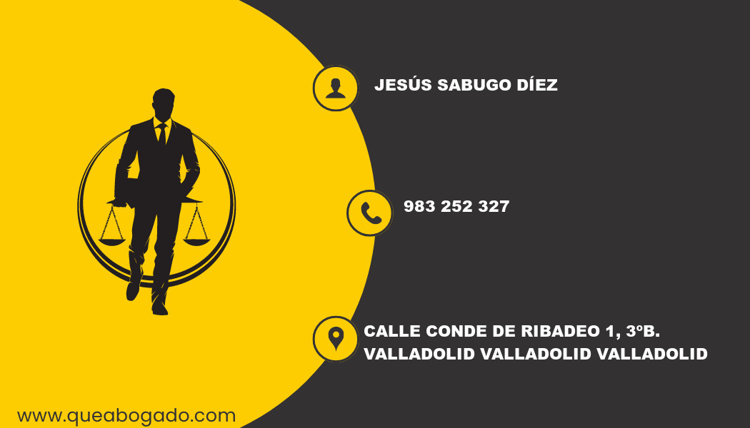 abogado Jesús Sabugo Díez (Valladolid)