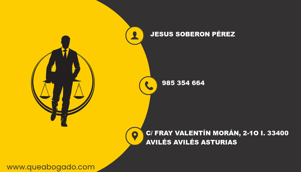 abogado Jesus Soberon Pérez (Avilés)