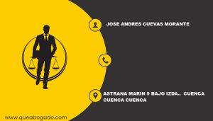 abogado Jose Andres Cuevas Morante (Cuenca)