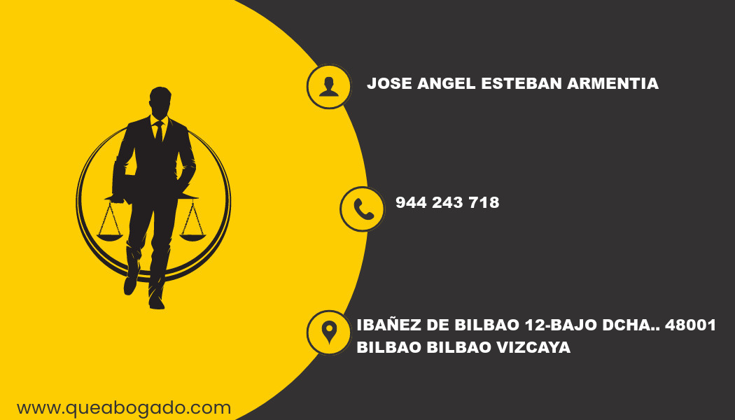 abogado Jose Angel Esteban Armentia (Bilbao)