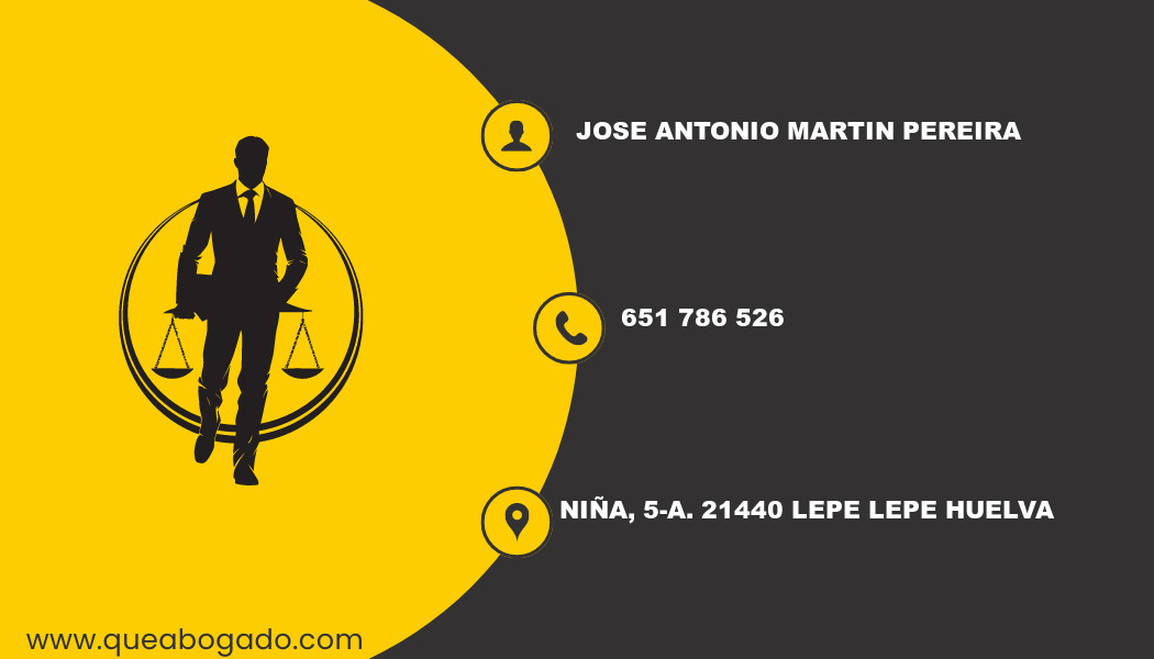 abogado Jose Antonio Martin Pereira (Lepe)