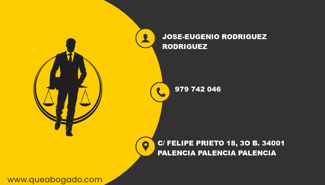 abogado Jose-Eugenio Rodriguez Rodriguez (Palencia)