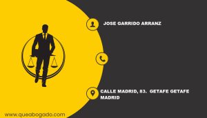 abogado Jose Garrido Arranz (Getafe)