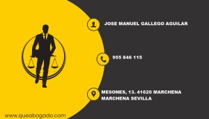 abogado Jose Manuel Gallego Aguilar (Marchena)