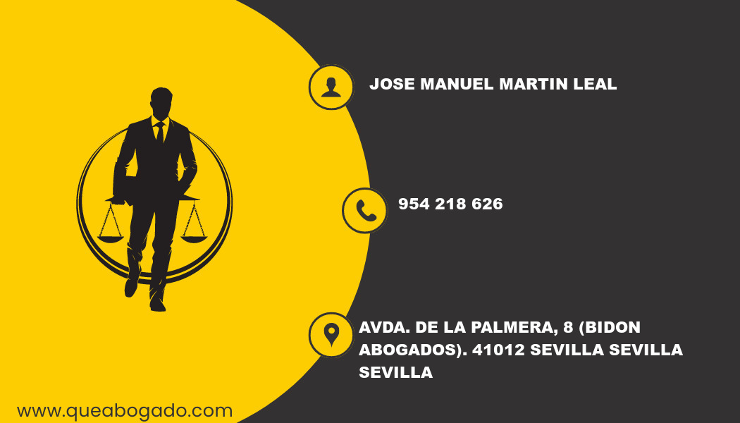 abogado Jose Manuel Martin Leal (Sevilla)