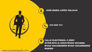 abogado Jose Maria Lopez Vallejo (Rivas Vaciamadrid)